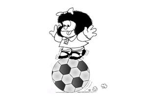 Quino, Mafalda y el fútbol: las obras del maestro que también hablaba de deporte