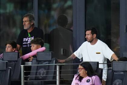 A raíz de una lesión, Messi no fue convocado a los últimos partidos del Inter Miami
