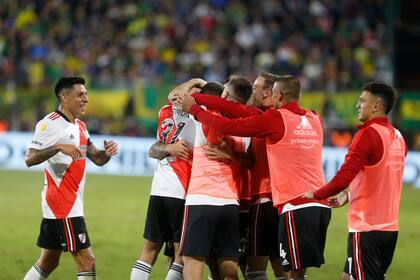 A River le va bien en la rueda de grupos en los últimos años: siempre pasó a los octavos de final por la Copa Libertadores.