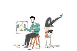 Sebastián y Candela, dos hermanos que sueñan con tener una nueva familia