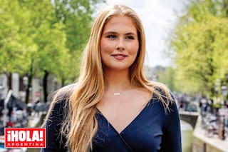 Así fue la visita de la princesa Amalia, la hija de Máxima, a la ciudad de Ámsterdam