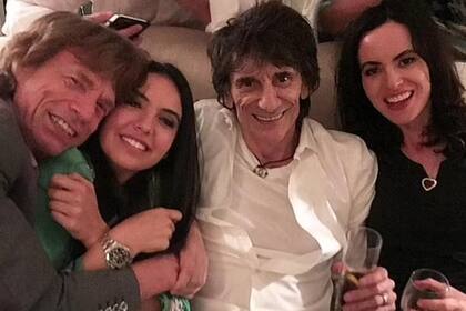 A sus 22 años, Noor Afallah forjó un vínculo amoroso con Mick Jagger