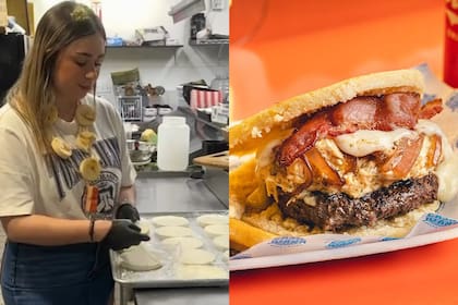 A sus 23 años, una joven originaria de Colombia logró abrir su propio negocio de comida típica en California