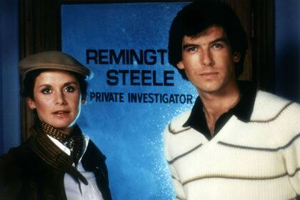Zimbalist y Brosnan, protagonistas de Remington Steele