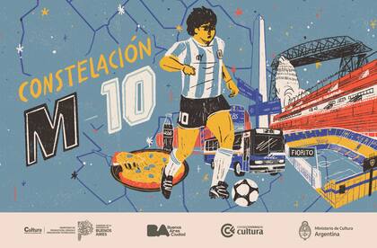 A tiempo con el aniversario del "gol del siglo", se lanza un podcast sobre la vida de Maradona en Buenos Aires