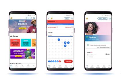 A través de la app de la Lotería de Illinois se pueden comprar boletos de Mega Millions, Powerball y otros juegos locales