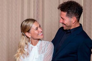 La boda secreta de Carla Pereyra y Diego Simeone en Buenos Aires