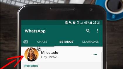 A través de los estados de WhatsApp se podrá compartir la música que se desea a los contactos