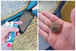 A través de Tiktok, un chofer de colectivo muestra los objetos que se olvidan los pasajeros.