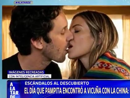 A través de un video creado con inteligencia artificial, el periodista recordó una de las peleas más comentadas de la televisión argentina