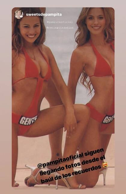 A través de una historia en Instagram, la esposa de Nicolás Paladini compartió imágenes de viejos desfiles compartidos