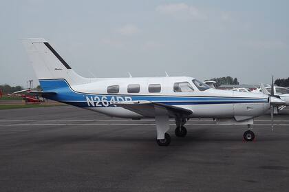 La avioneta en la que viajaban Ibbotson y Sala y que requirió varios días de búsqueda