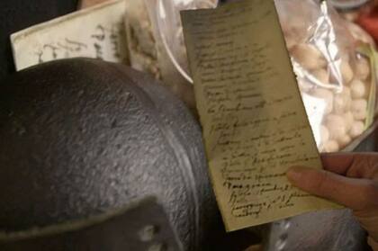 A ver: garbanzos, una bala de cañón...