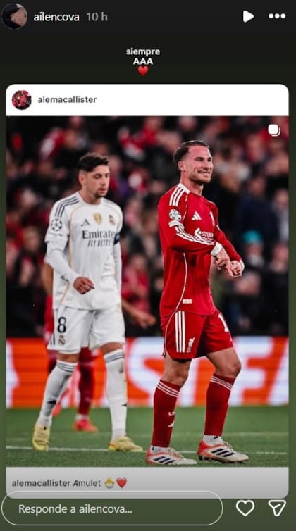 "AAA" las siglas que usó Ailén Cova para referirse a las iniciales de ella, Alexis y Alaia, su hija