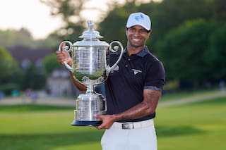 Aaron Rai, de sus humildes orígenes y trabajo duro a campeón de un major