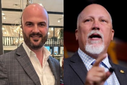 Aaron Reitz y "Chip" Roy son dos de los 4 candidatos republicanos a la FIscalía General de Texas