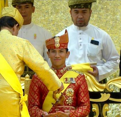 Abdul Mateen de Brunéi es el sexto en la línea de sucesión.