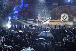 Cosquín 2019: Abel Pintos brindó un recital épico bajo la lluvia