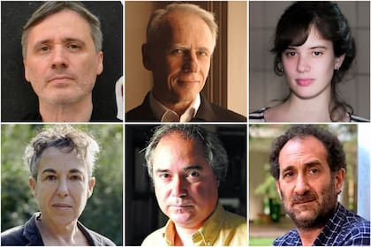 Abel Gilbert, Carlos Chernov, Camila Fabbri, Gabriela Cabezón Cámara, Gustavo Ferreyra y Miguel Vitagliano, seis de los diez finalistas del Premio Medifé Filba de Novela