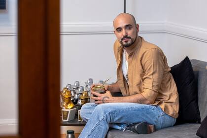 Abel Pintos: charla, mate y reflexiones con LA NACION