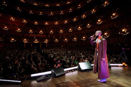 Abel Pintos se sumó al Spinetta Day de Olga, en el Teatro Colón