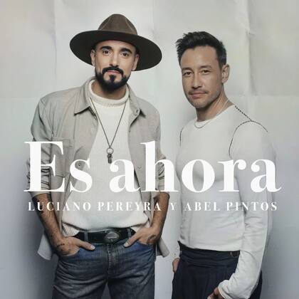 Abel Pintos y Luciano Pereyra lanzaron su tema "Es ahora" (Foto: Instagram @abelpintos)