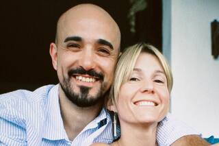 Nació Rosario, la hija de Abel Pintos y Mora Calabrese: "Se adelantó la primavera"