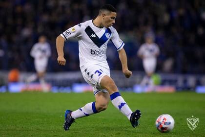 Abiel Osorio, un delantero que estaba tapado y ahora encontró su espacio en Vélez