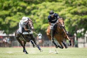 Polo: equipo que homenajea a Maradona, equipo que gana en el Abierto de Palermo