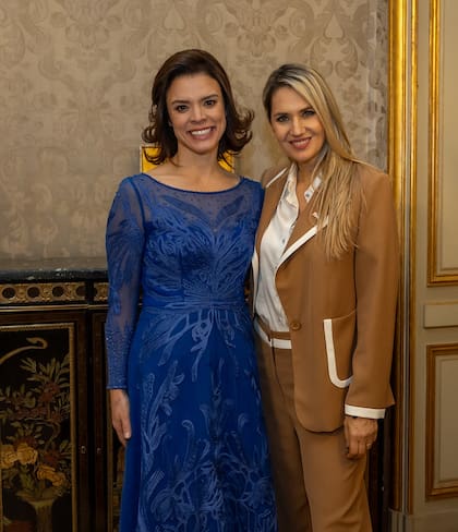Abigail Dressler junto a Carolina Losada