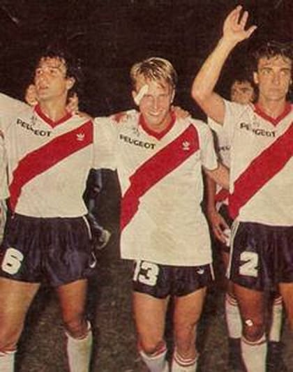 Ablín, con una cinta en su rostro