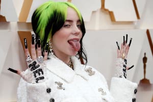 Billie Eilish, irreconocible: dejó el pelo verde y mostró su nuevo look