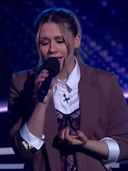 Abril era considerada una de las favoritas del público en La Voz Argentina (Foto: Instagram @abril.robledo0)