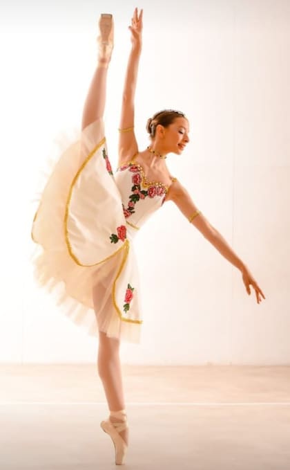 La bailarina de 15 años que ha sido seleccionada para el Ballet Nacional