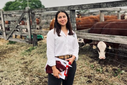 Abril Pellizzari, presidente de Junior NEA