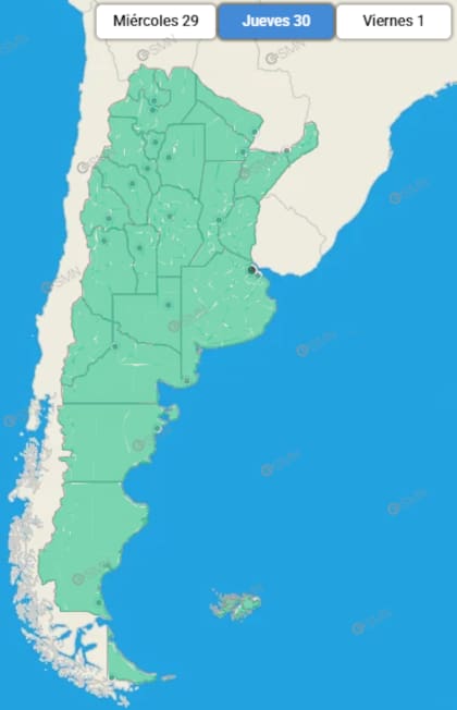 Abril se despide con buenas condiciones climáticas