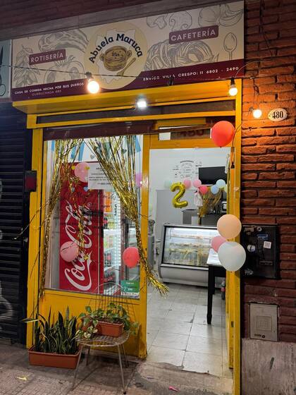 Abuela Maruca fue el primer local que abrieron Débora y Diego