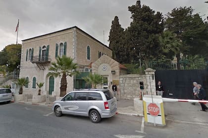 La sede de la embajada de EE.UU. en Jerusalén
