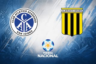 Acassuso y Almirante Brown empataron 0-0 por la Primera Nacional 2026