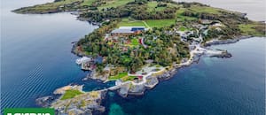 El jardín tropical que desafía el frío y rompe todas las reglas