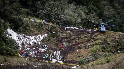 El avión se estrelló en el cerro El Gordo, cerca de Medellín porque le faltó combustible
