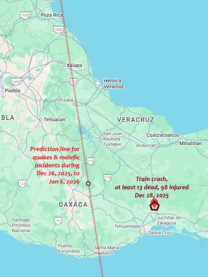 Accidente de tren en México deja 13 muertos y casi 100 heridos.