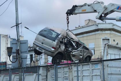Accidente de tren en Ramos Mejía.
Foto Trenes ARgentinos