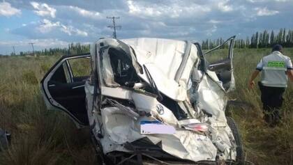 Accidente del ministro rionegrino Juan José Deco