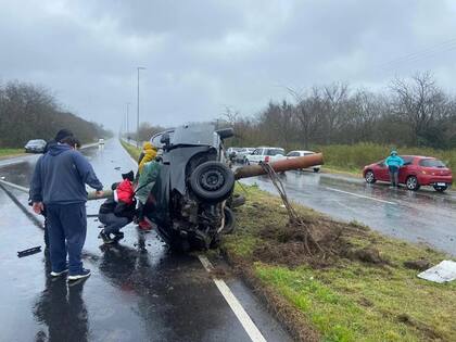 Accidente en La Plata.