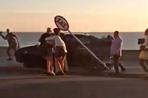 Accidente en Mar del Plata
