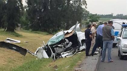 Accidente fatal en Uruguay.