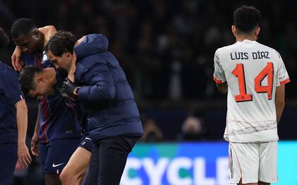 Achraf Hakimi se retiró envuelto en lágrimas