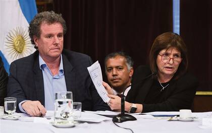 Gerardo Milman y Patricia Bullrich