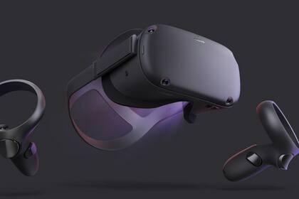 Acompañado por los controles Touch, Oculus Quest es la evolución de Go, el visor sin cables que la compañía lanzó en 2018